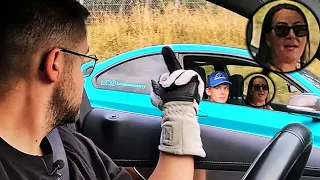 UPSETTING Vika & @TannerFox in Korean C63 AMG! // Nürburgring