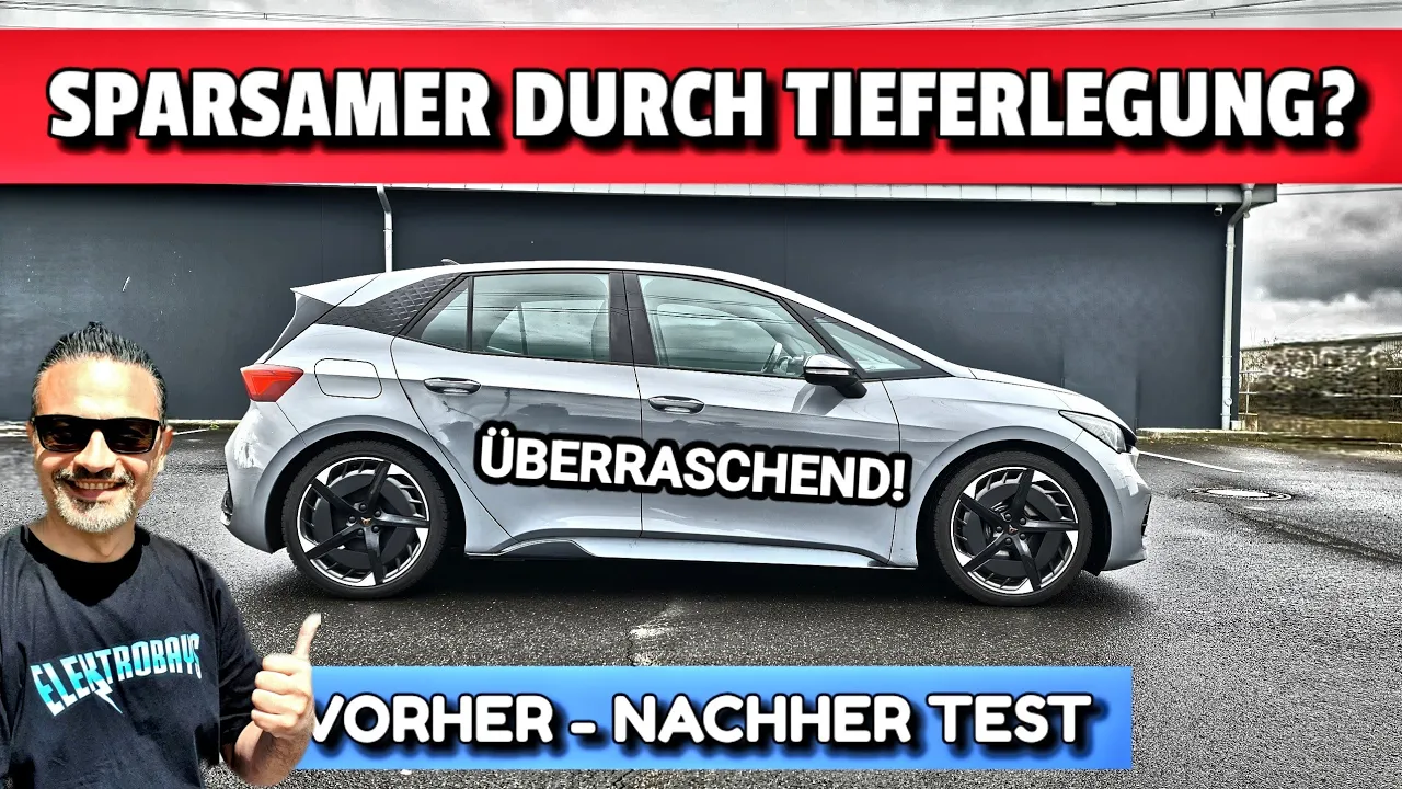 Elektroauto Cupra Born sparsamer nach TIEFERLEGUNG? Wir haben es getestet! #emobility #elektroauto