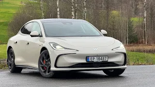 Prøvekjøring av MG IM5: Temu-Taycan?