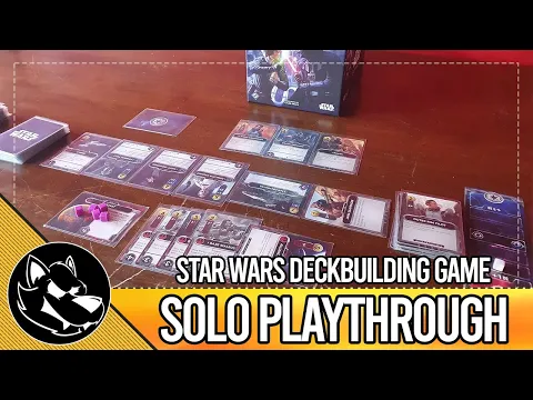 Star Wars the Deckbuilding Game Solo Playthrough