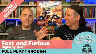 Fast & Furious Highway Heist - Playthrough - Assault Tank Scenario (4k)