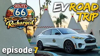 Route 66 EV Road Trip: Arizona to California - Wild Burros, Wigwams, & Efficiency Tips! (Ep. 7)