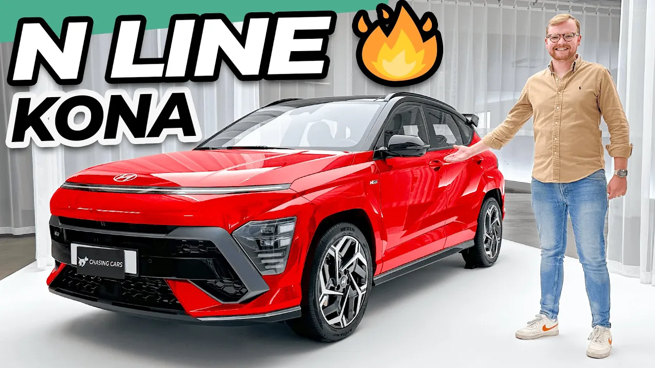 The Fastest New Kona Looks The Best! (Hyundai Kona N Line Turbo 2023 Review Walkaround)
