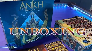 Ankh : Gods of Egypt - Unboxing - CMON Base Game Components