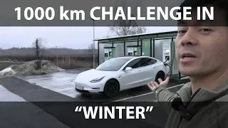 MC Hammer 1000 km challenge in winter