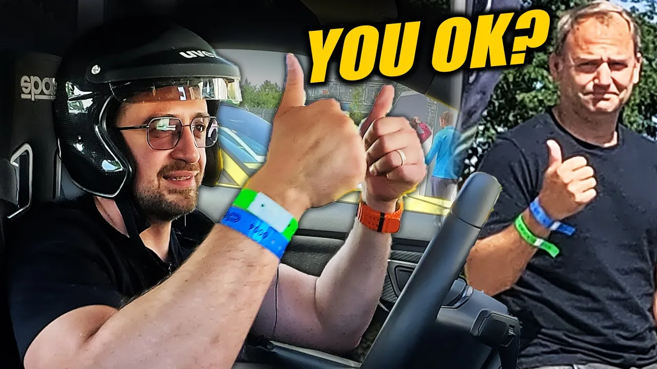 CLOSE CALL!🤯 I DROVE THE STIG SICK AND SCARED! // Nürburgring