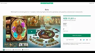 Buru (2021) Board Game - Solo Play Through vs 2 Lawan AI