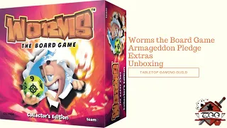 Worms the Board Game Armageddon Pledge Extras Unboxing