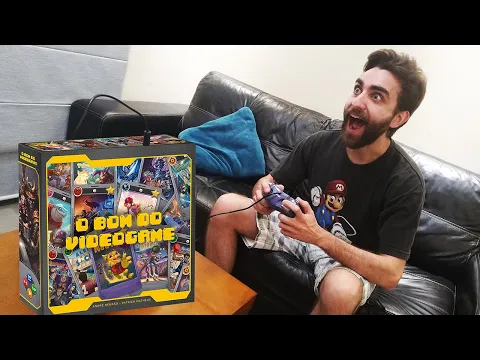 JOGO DE TABULEIRO SOBRE VÍDEO GAMES: O Bom do Videogame - como jogar, análise