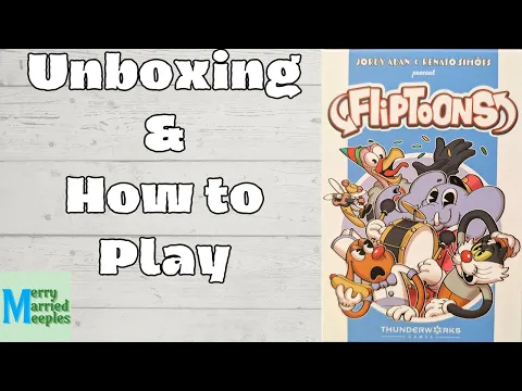 Fliptoons - Unboxing and How to Play