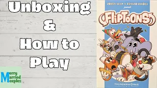 Fliptoons - Unboxing and How to Play