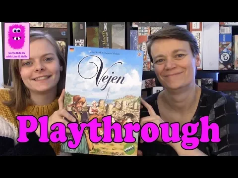 Vejen, Playthrough & First Impression (In English, board game, Euro game, trading)