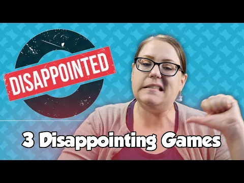 3 Disappointing Games with Wendy Yi