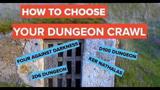 how to choose a #solorpg #dungeoncrawler