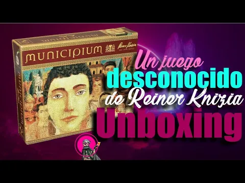 MUNICIPIUM | El juego perdido de Knizia (unboxing)