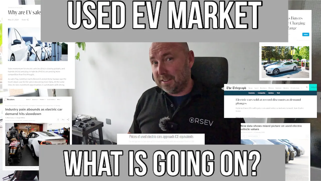 What is happening in the used EV car market Summer 2024? Tough but stabilising...