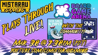 Mista Rau Gaming LIVE! Sea Salt & Paper and Spots