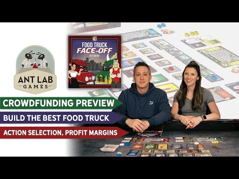 Food Truck Face Off Board Game Preview