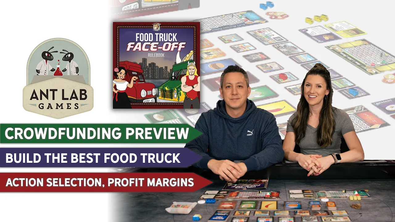 Food Truck Face Off Board Game Preview