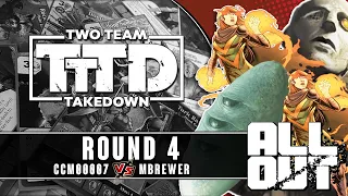 Dice Masters Two Team Takedown: All Out | Round 4 (ccm0007 vs mBrewer)