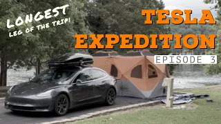 Model 3 Performance Road Trip Up The Entire Breadth Of The USA - Louisiana to North Dakota