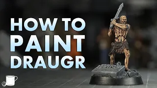 How to Paint Draugr From Elder Scrolls Call to Arms