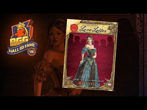 Love Letter: 2026 BoardGameGeek Hall of Fame Inductee
