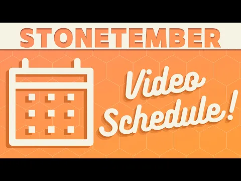 Stonetember - Schedule Announcement!