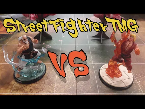 StreetFighter: the Miniatures Game Gouken VS Ken (Physical)