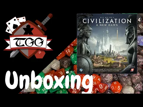 Civilization A New Dawn Board Game Unboxing