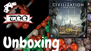 Civilization A New Dawn Board Game Unboxing