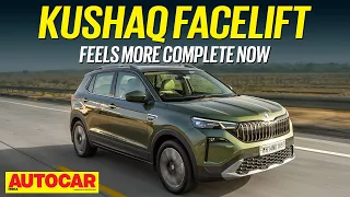 2026 Skoda Kushaq facelift review - The changes add up | First Drive | Autocar India