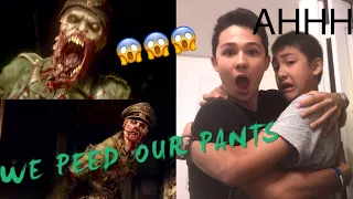 CALL OF DUTY NATZI ZOMBIE TRAILER REACTION