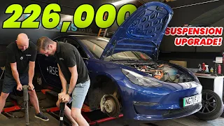 Comfort suspension on a Tesla Model 3?  We installed 2025 Highland Suspension on our 2021 Long Range