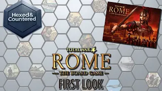 Total War: ROME – The Board Game: First Look