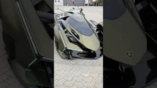 It's the only Lamborghini V12 Vision GT ever made...😱 #lamborghini #supercars #cars
