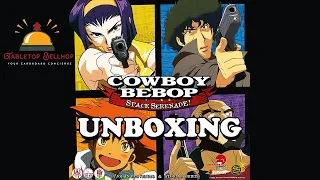 Unboxing Cowboy Bebop Space Serenade, See what you get inside this Cowboy Bebop board game