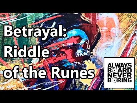 Betrayal: Deck of Lost Souls - The Riddle of the Runes | Excellent Presentation in Games | Sponsored