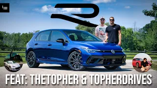 2025 VW Golf R - 14 THINGS YOU SHOULD KNOW (feat: @TheTopher & @TopherDrives )