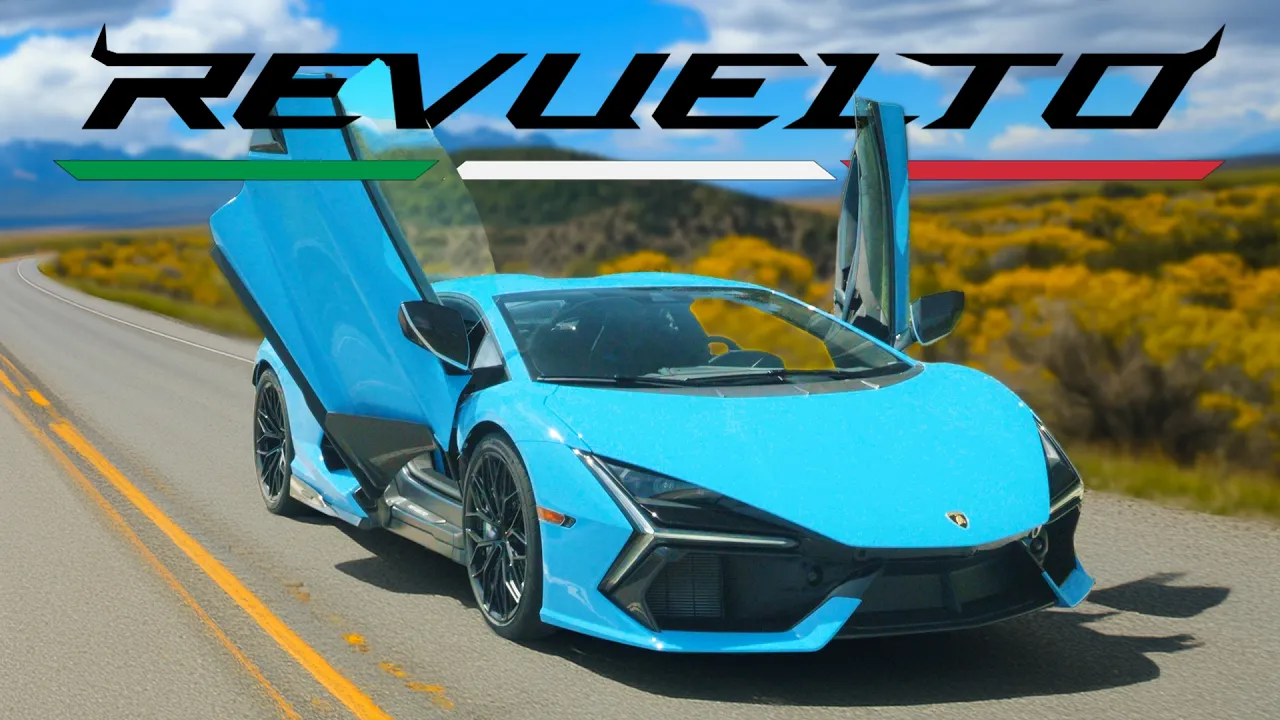 814 HP V12 scrambled by Electric Motors | Lamborghini Revuelto