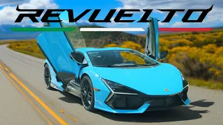 814 HP V12 scrambled by Electric Motors | Lamborghini Revuelto
