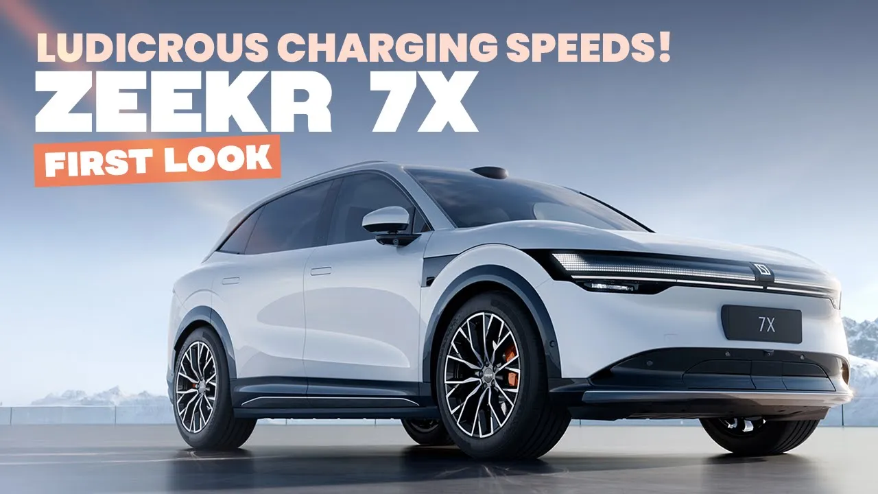 Zeekr 7X - Could this crazy-fast charging SUV undercut the Model Y?