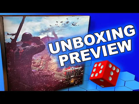 Song for War: Mediterranean Theater WW2 Wargame UNBOXING PREVIEW | War Board Game
