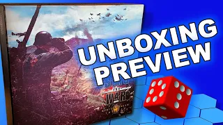 Song for War: Mediterranean Theater WW2 Wargame UNBOXING PREVIEW | War Board Game