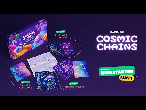 Cosmic Chains — Coming to Kickstarter, May 1