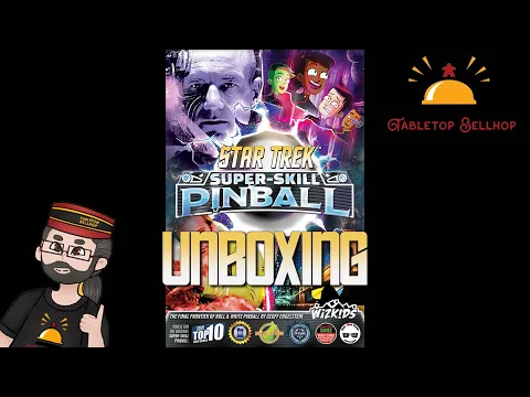 Star Trek Super Skill Pinball Unboxing, Check out what you get in this great Star Trek themed game!