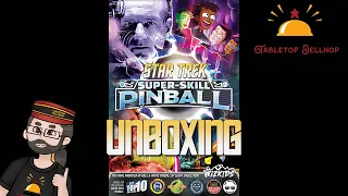 Star Trek Super Skill Pinball Unboxing, Check out what you get in this great Star Trek themed game!