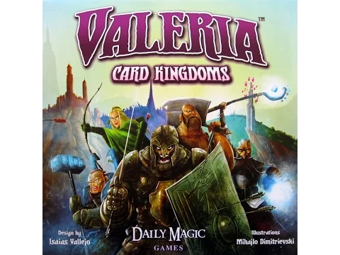 Unboxing / Déballage de Valeria: Card Kingdoms