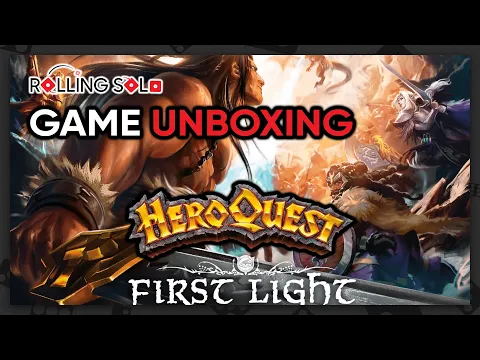 HeroQuest: First Light | Game Unboxing