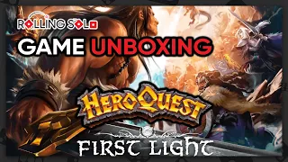 HeroQuest: First Light | Game Unboxing